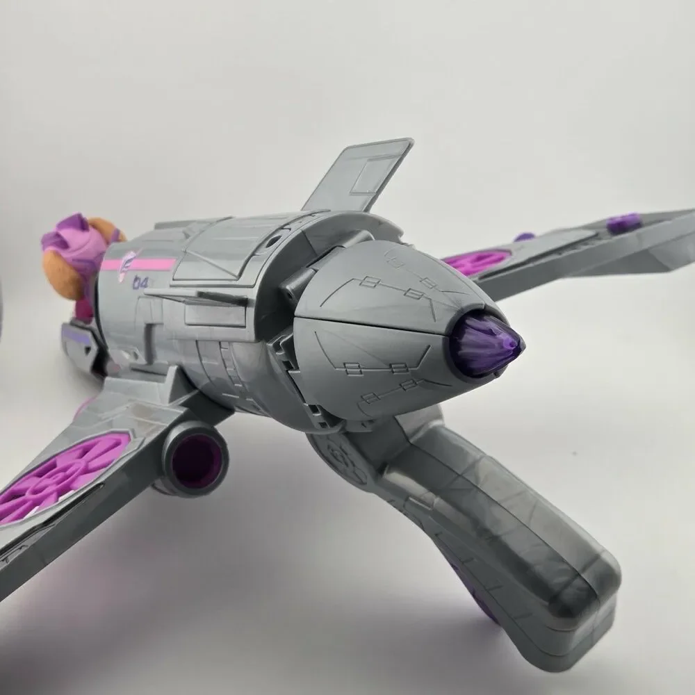 Paw Patrol The Movie Transforming Rescue Jet with Skye Mighty Pups Action Figure